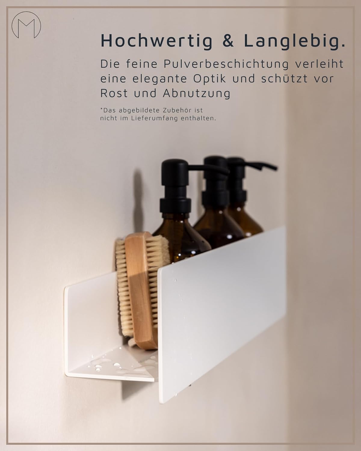 Duschregal Shea, Schwarz 50
