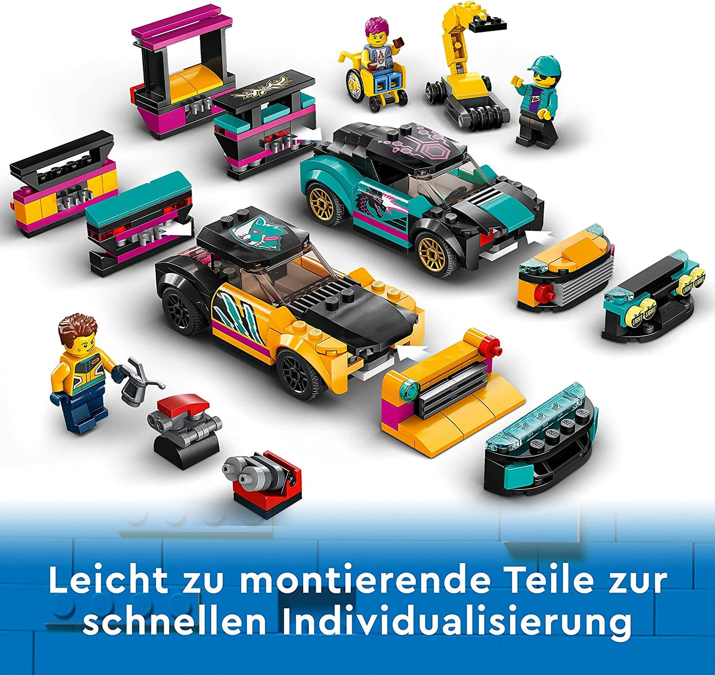 60389 City Autowerkstatt, Konstruktionsspielzeug, Single