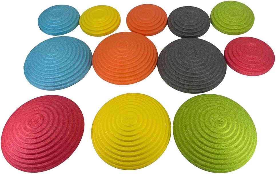 Balance-Steine Set für Kinder (12 Stück)