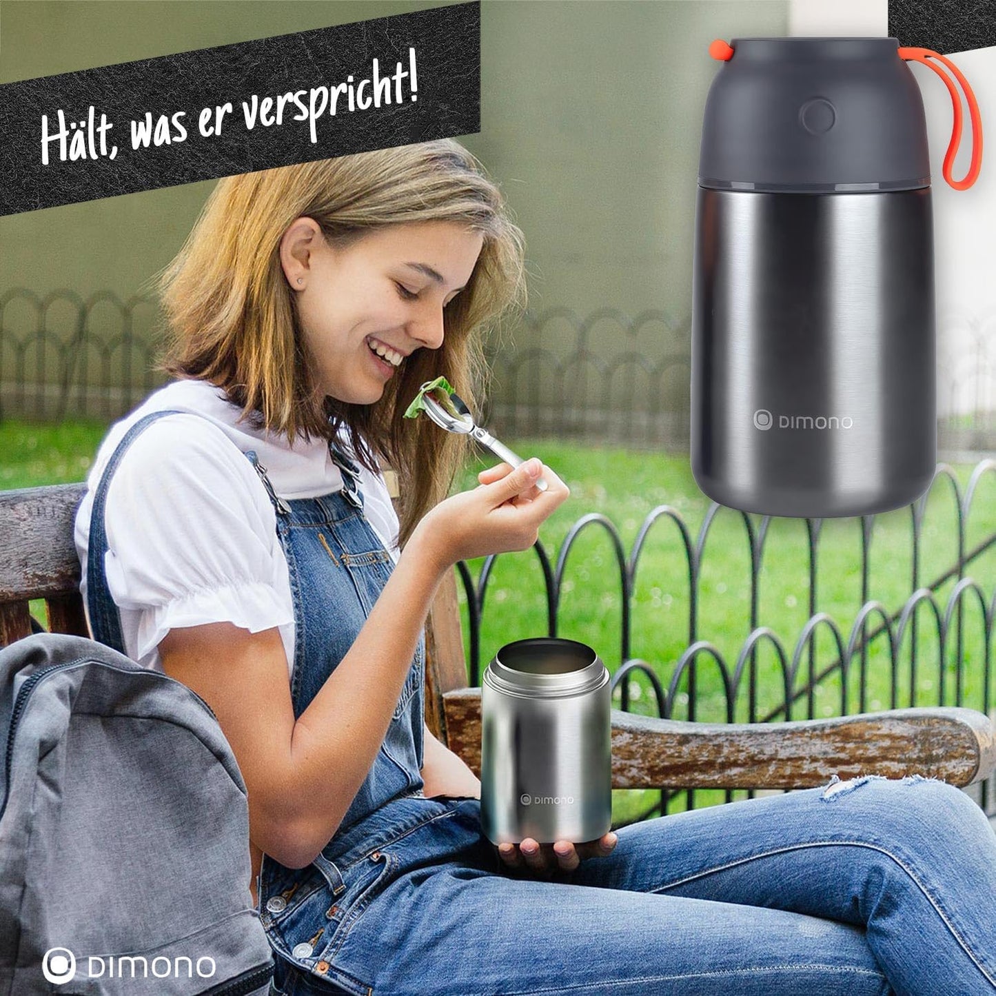 Auslaufsicherer Thermobehälter, 700 Ml