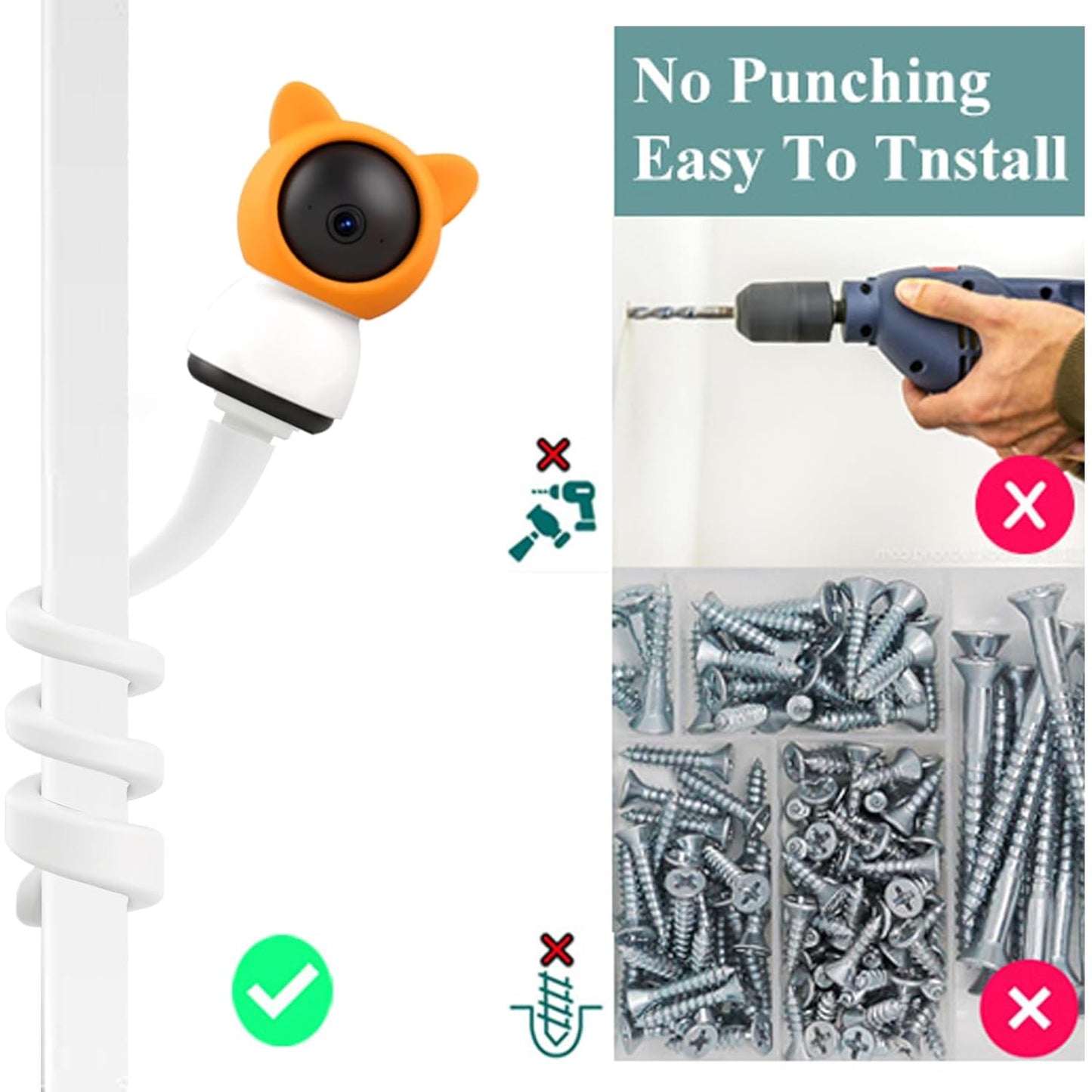 Babyphone Halterung für BOIFUN, für baby 2S/5S/6T/1T