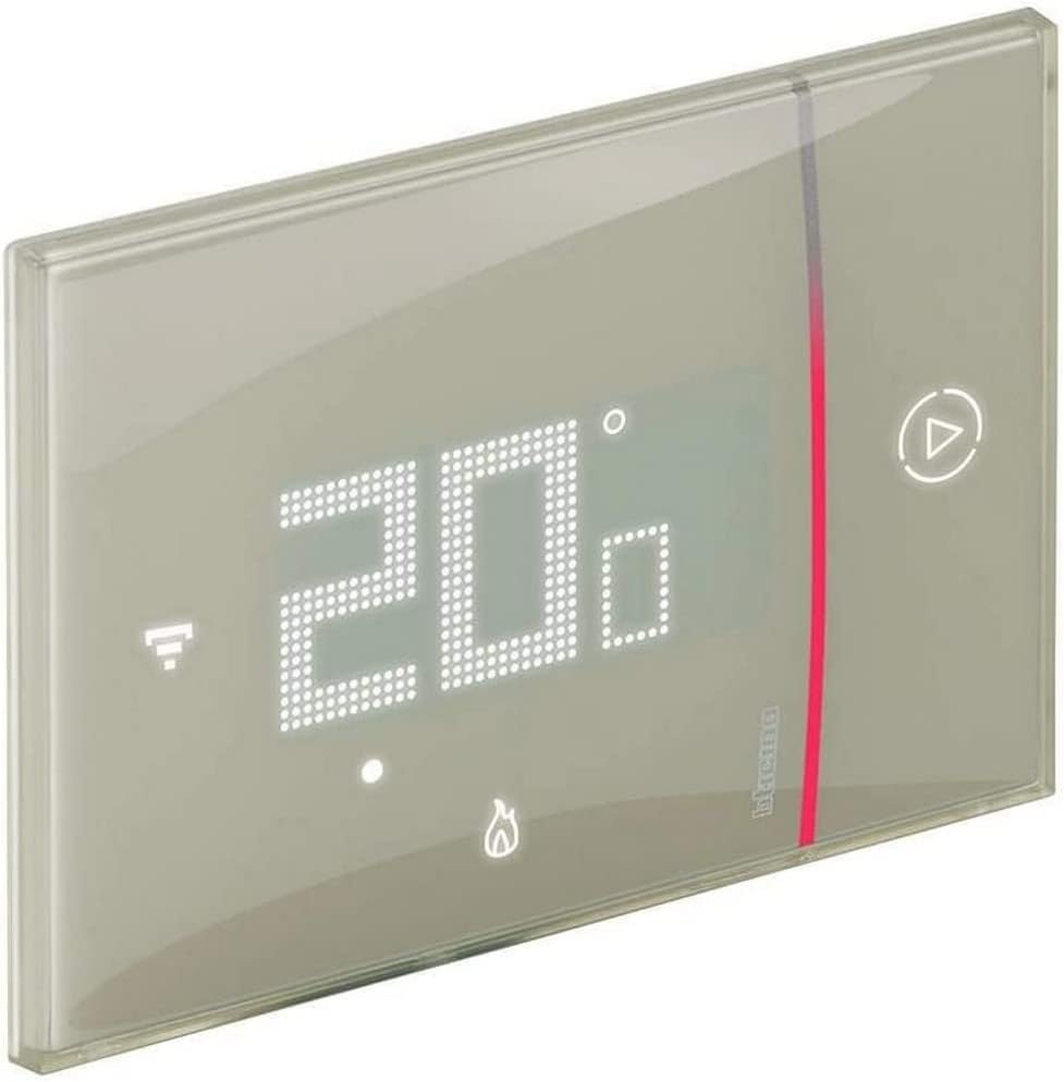 WiFi-Thermostat Smarther2 mit Fernbedienung, unico Sandfarben