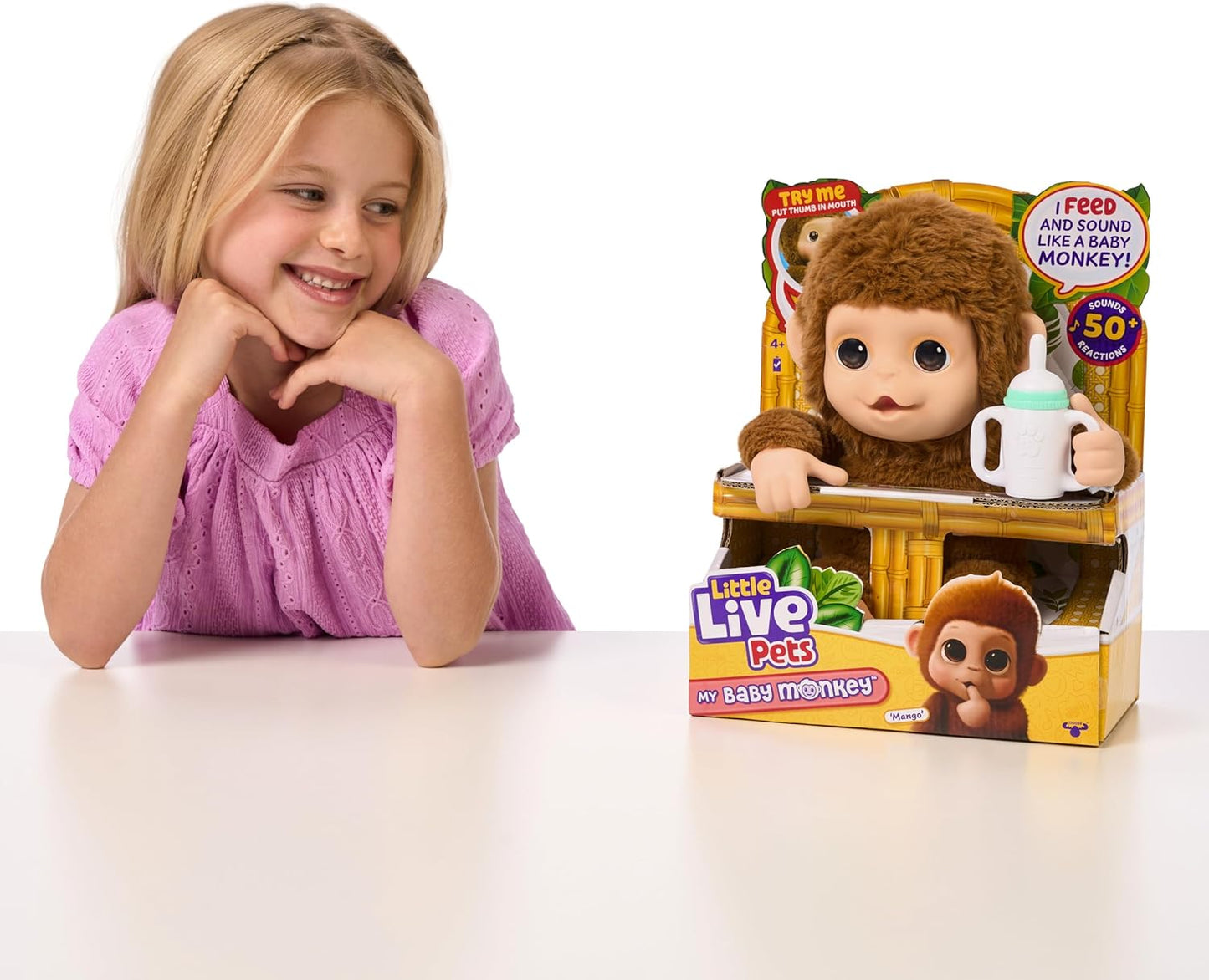 My Baby Monkey Interaktiver Spielzeugaffe