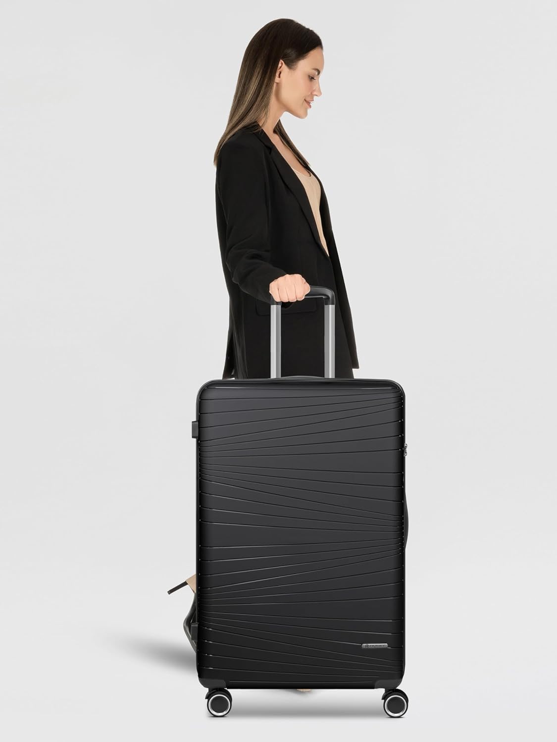 Hartschalen-Trolley Dallas 3.0, Schwarz Koffer L (75 cm)
