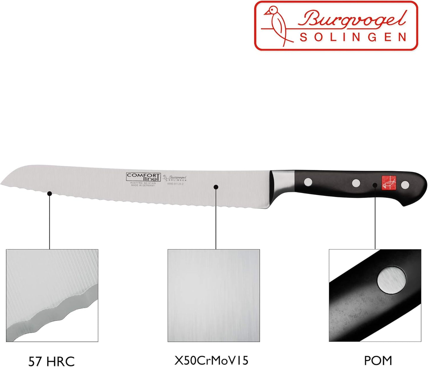 Brotmesser, 23 cm
