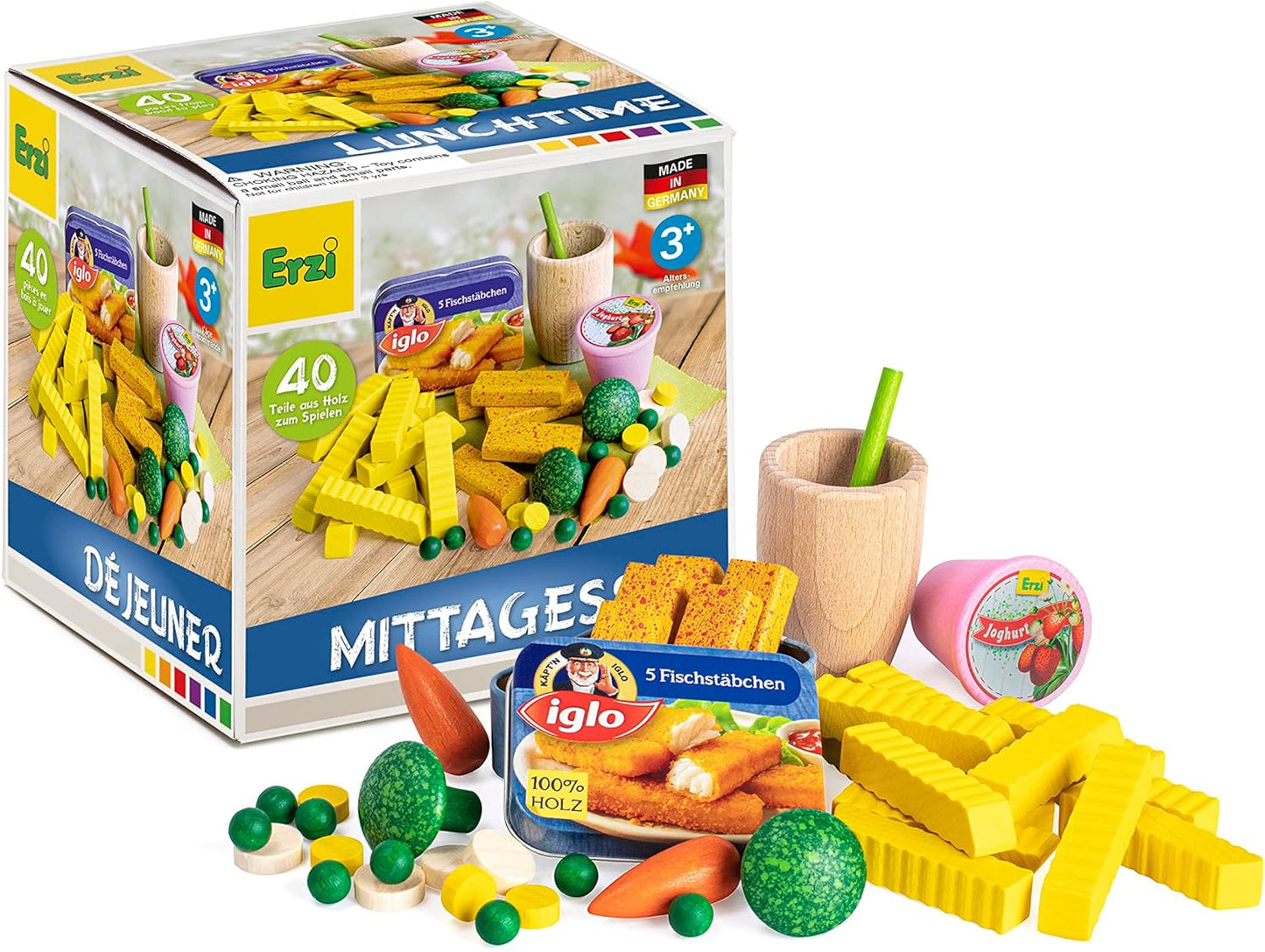 40-teiliges Spiel-Mittagessen Set