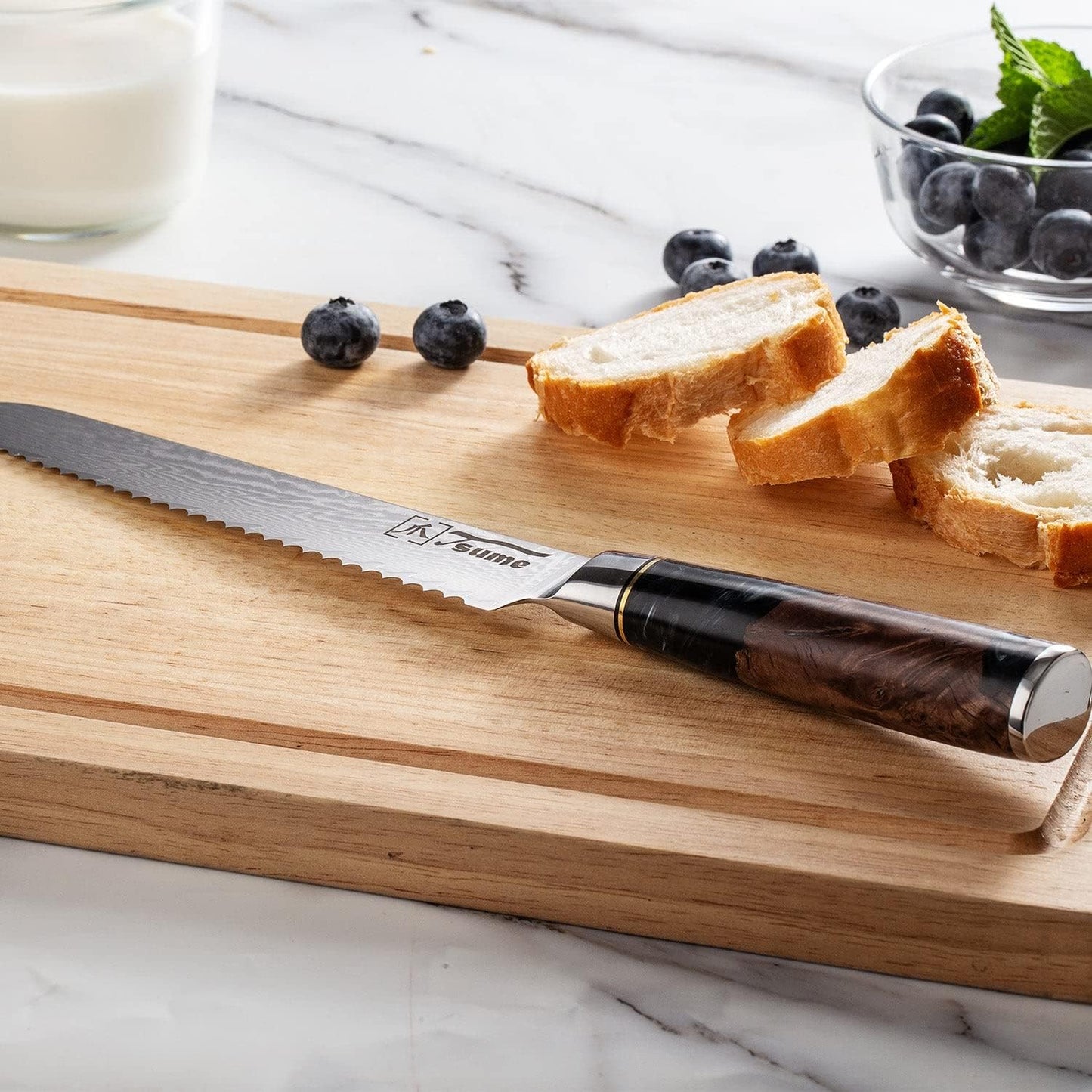 Brotmesser Onyx, Brotmesser 19cm