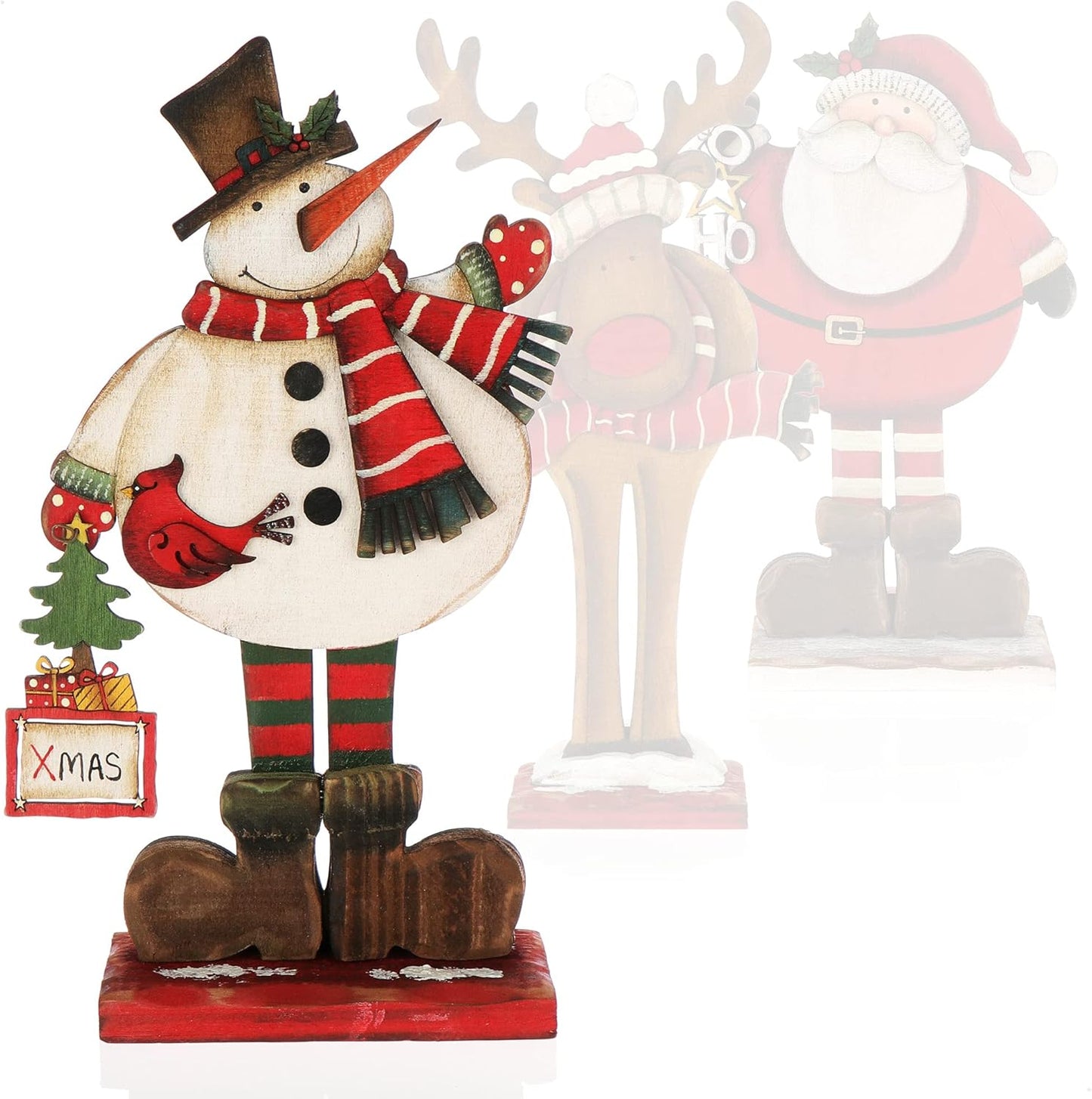 Schneemann Aufsteller X-Mas, Schneemann - X-mas