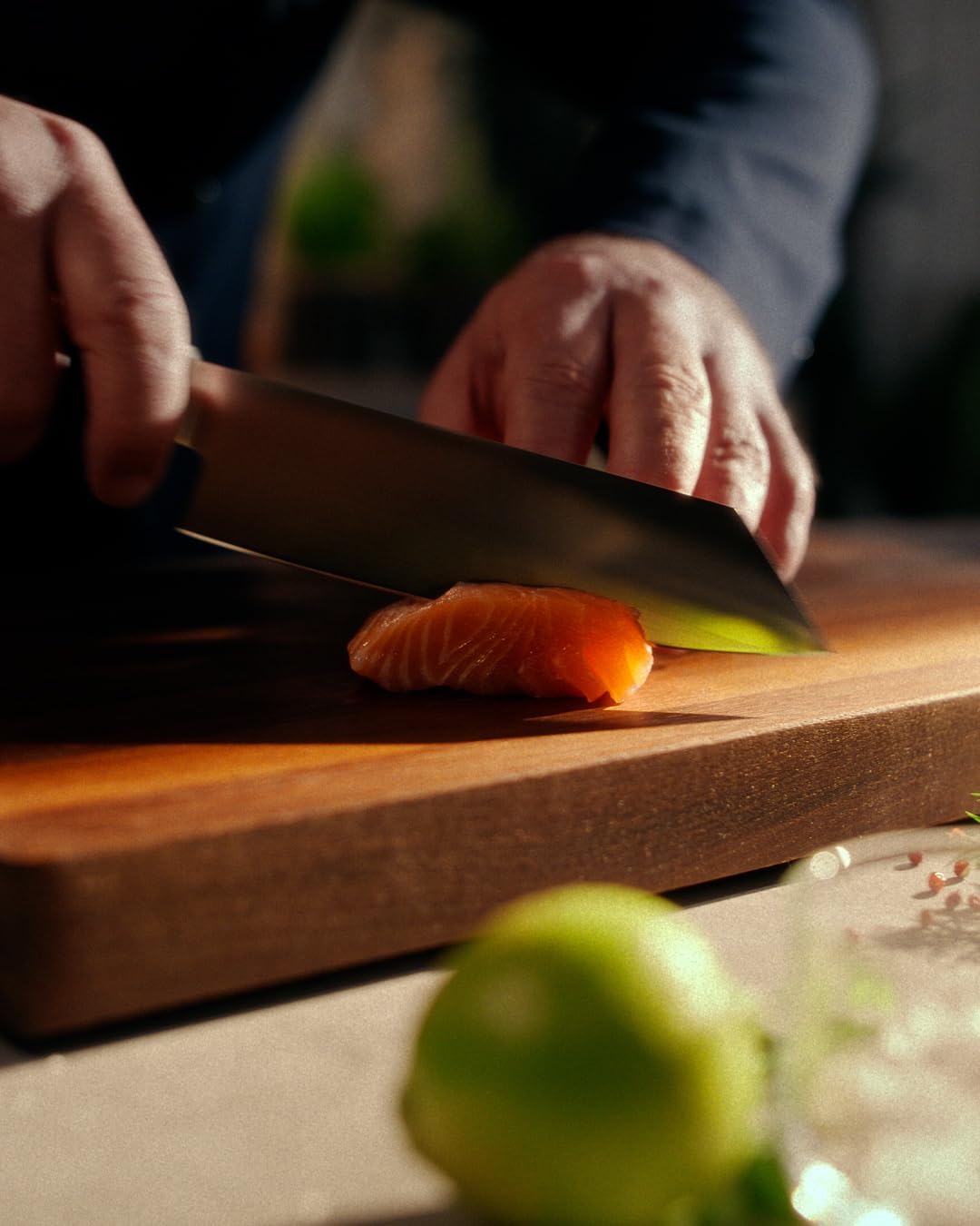 PrimeCut Santokumesser, 16 cm Santoku Messer