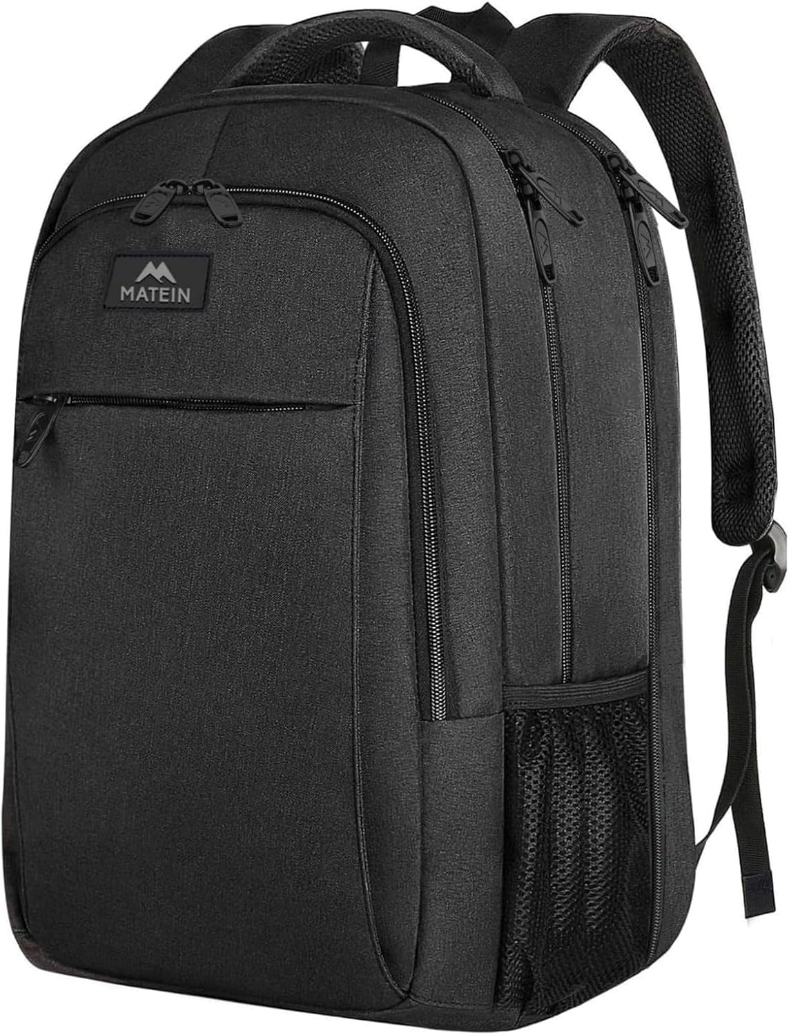 Grosser Laptop-Reise-Rucksack, 18.4 inches Schwarz