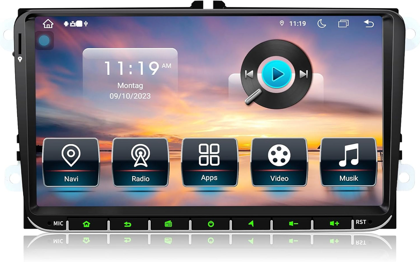 Doppel DIN Autoradio für VW Golf 5/6, T5, Polo, Passat