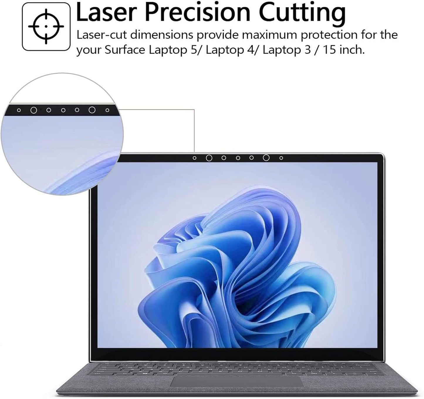 Schutzglas für Surface Laptop
