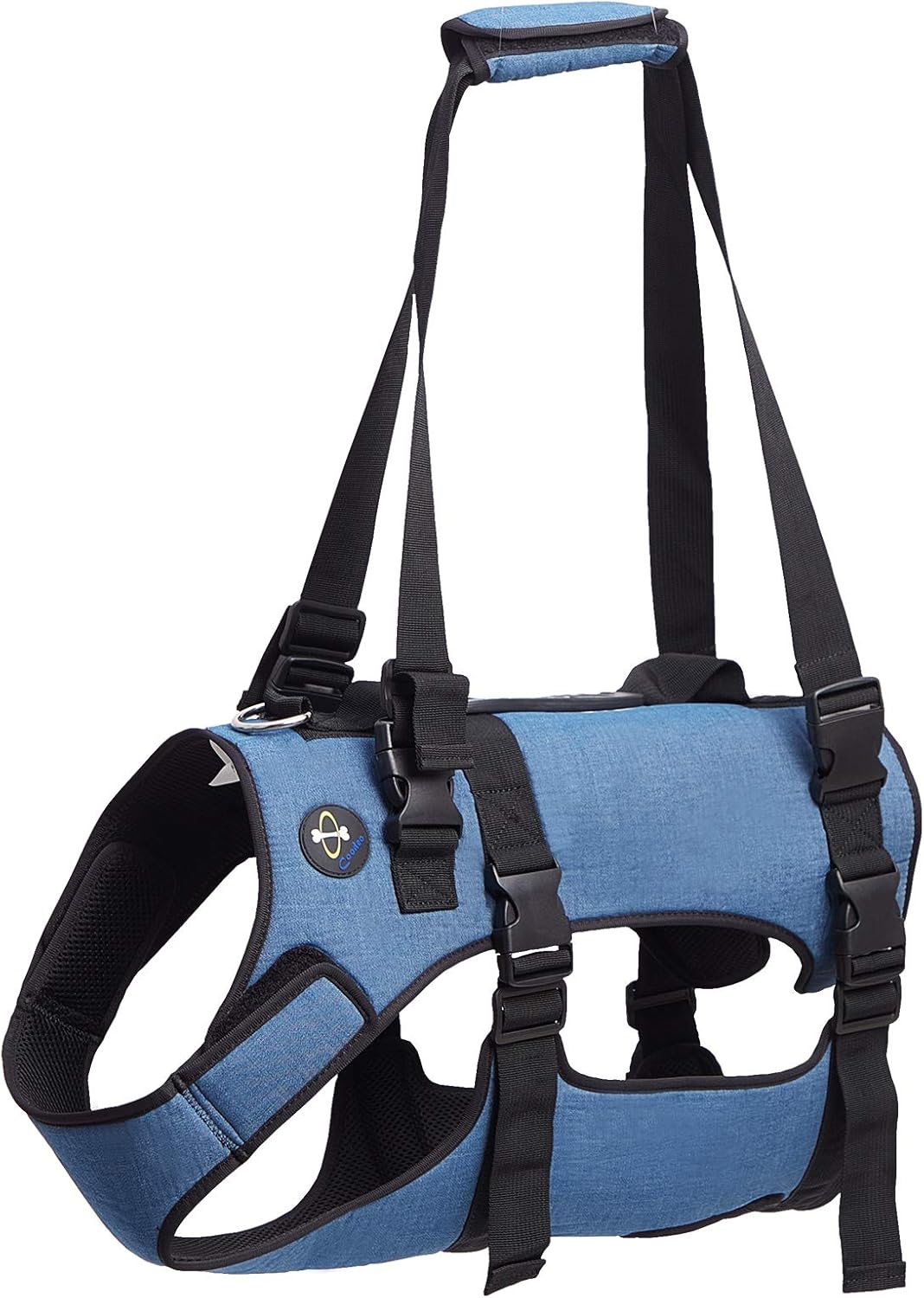 Hundelift Geschirr, M Blau