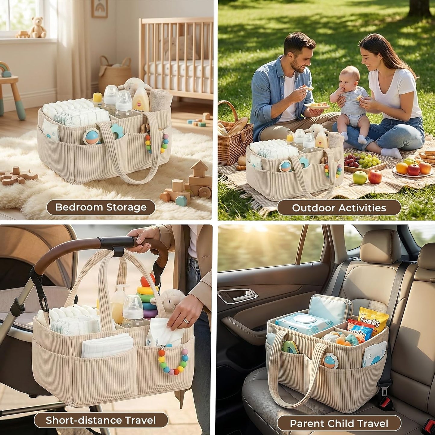 Wickeltisch Organizer