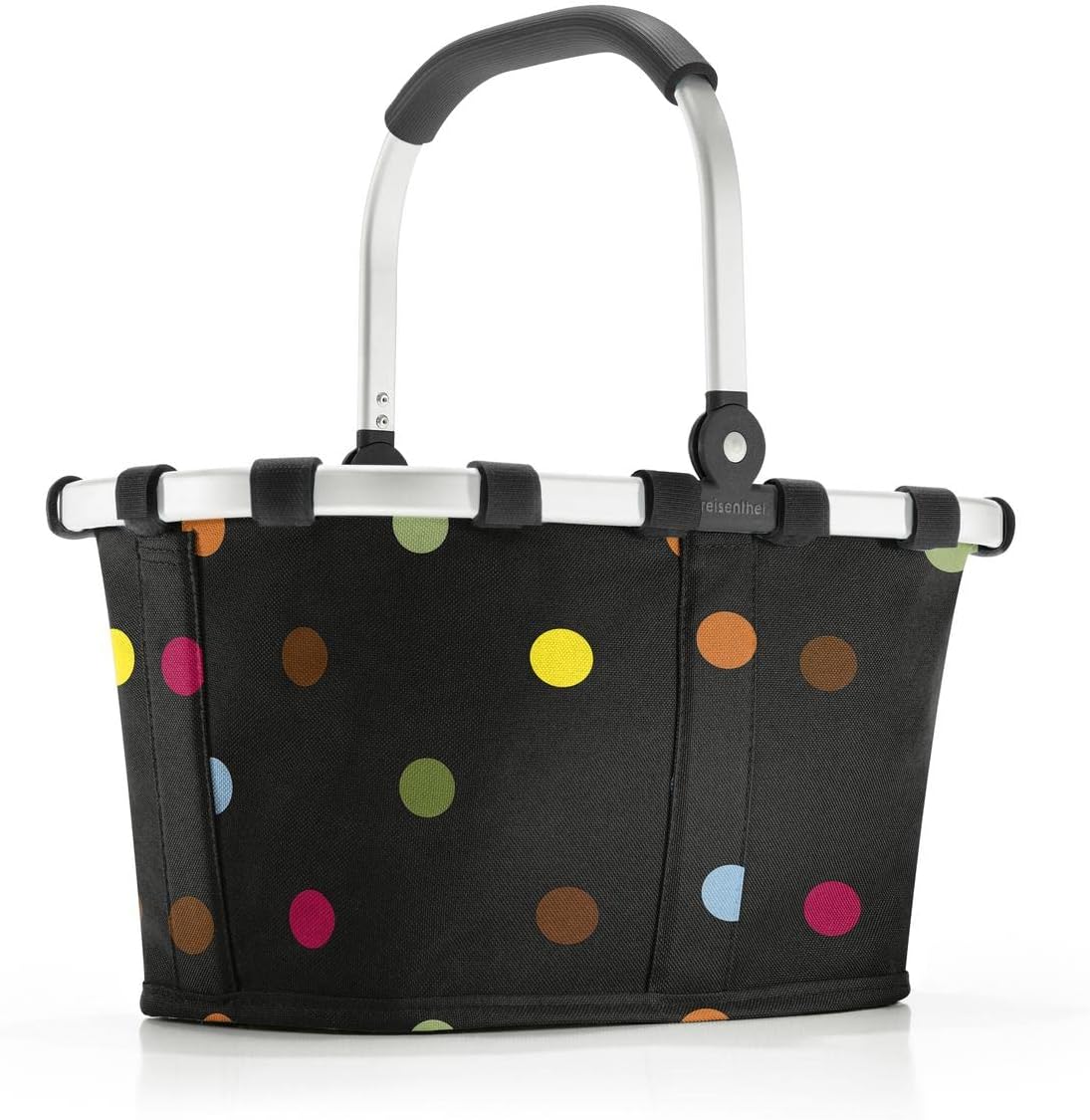 Carrybag XS - Stabiler Einkaufskorb mit Innentasche, Dots