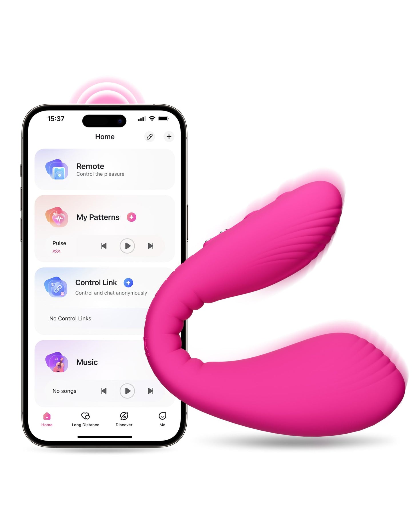 Dolce Paarvibrator mit App-Steuerung