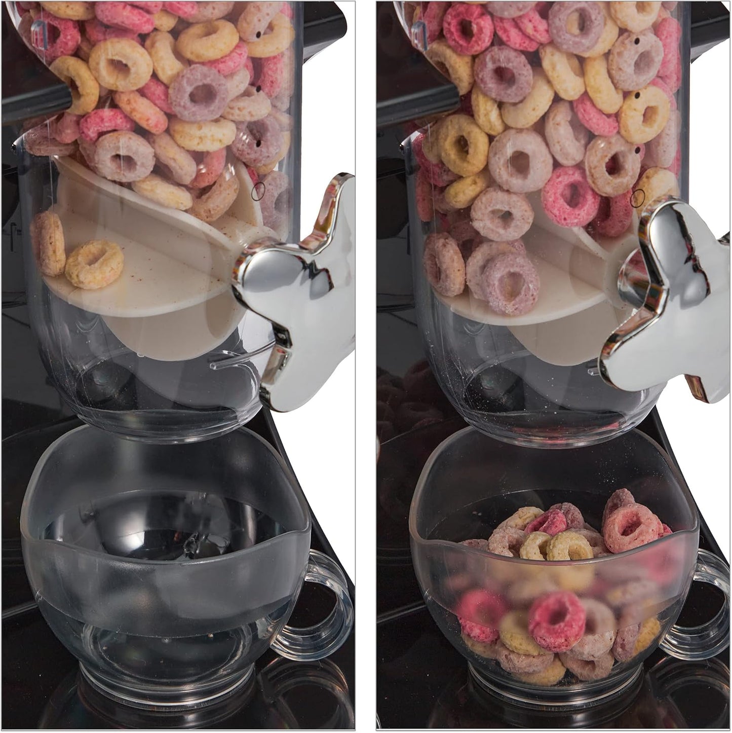 Doppelter Müslispender für Müsli & Snacks