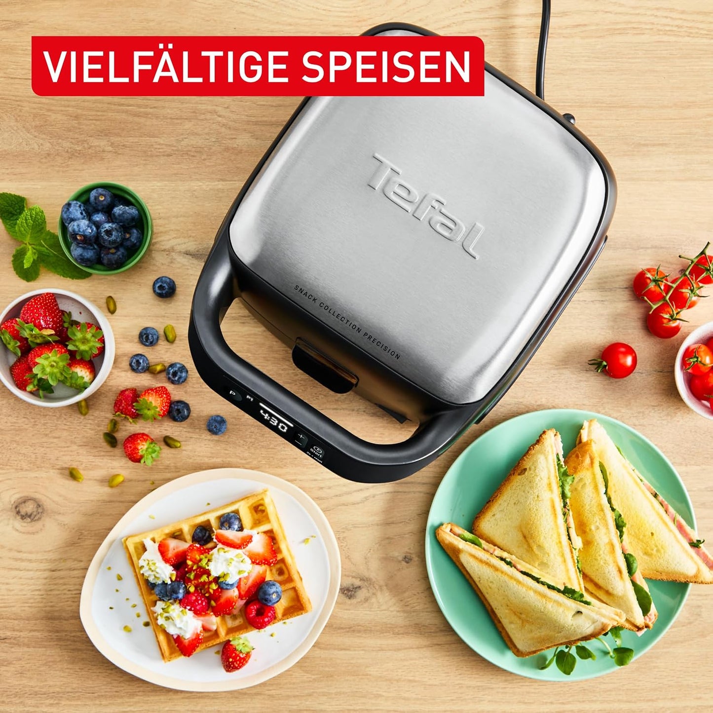 SW872B Snack Collection Precision Snackmaker, Silber