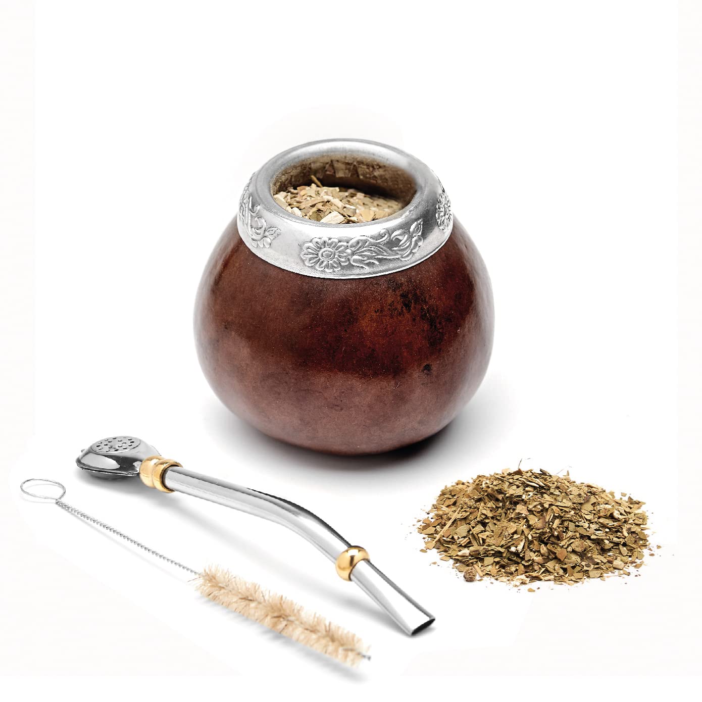 Kürbis Tasse für Mate Tee