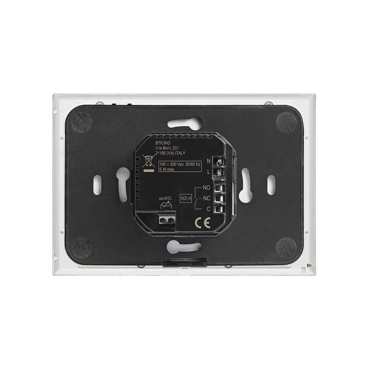 Thermostat mit WLAN und programmierbarer Steuerung, Sand Unterputz
