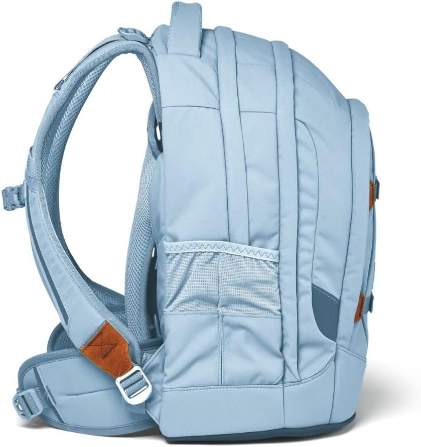 Schulrucksack-Set mit Schlamperbox, Nordic Ice Blue