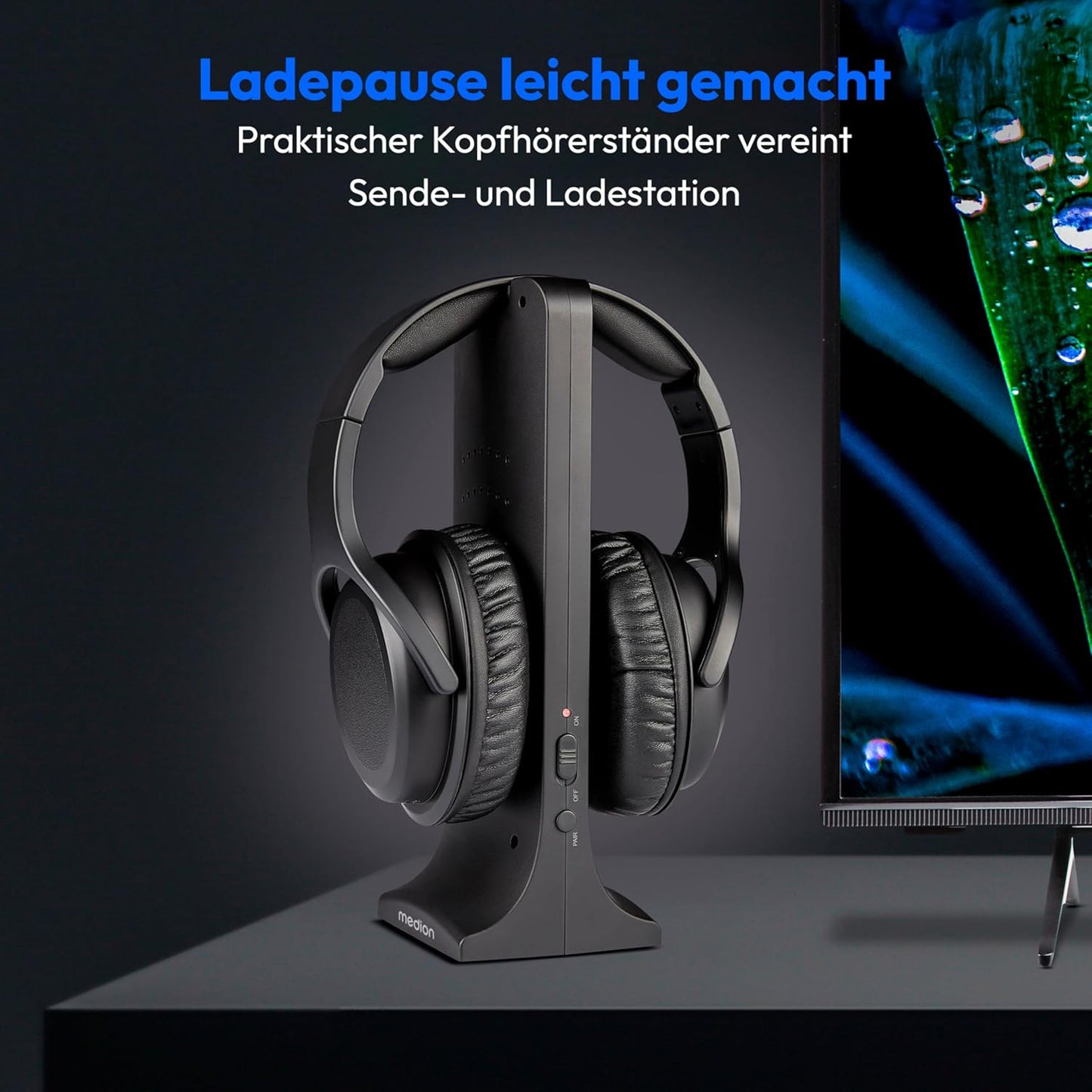 Kabellose Over-Ear Funkkopfhörer HS-1