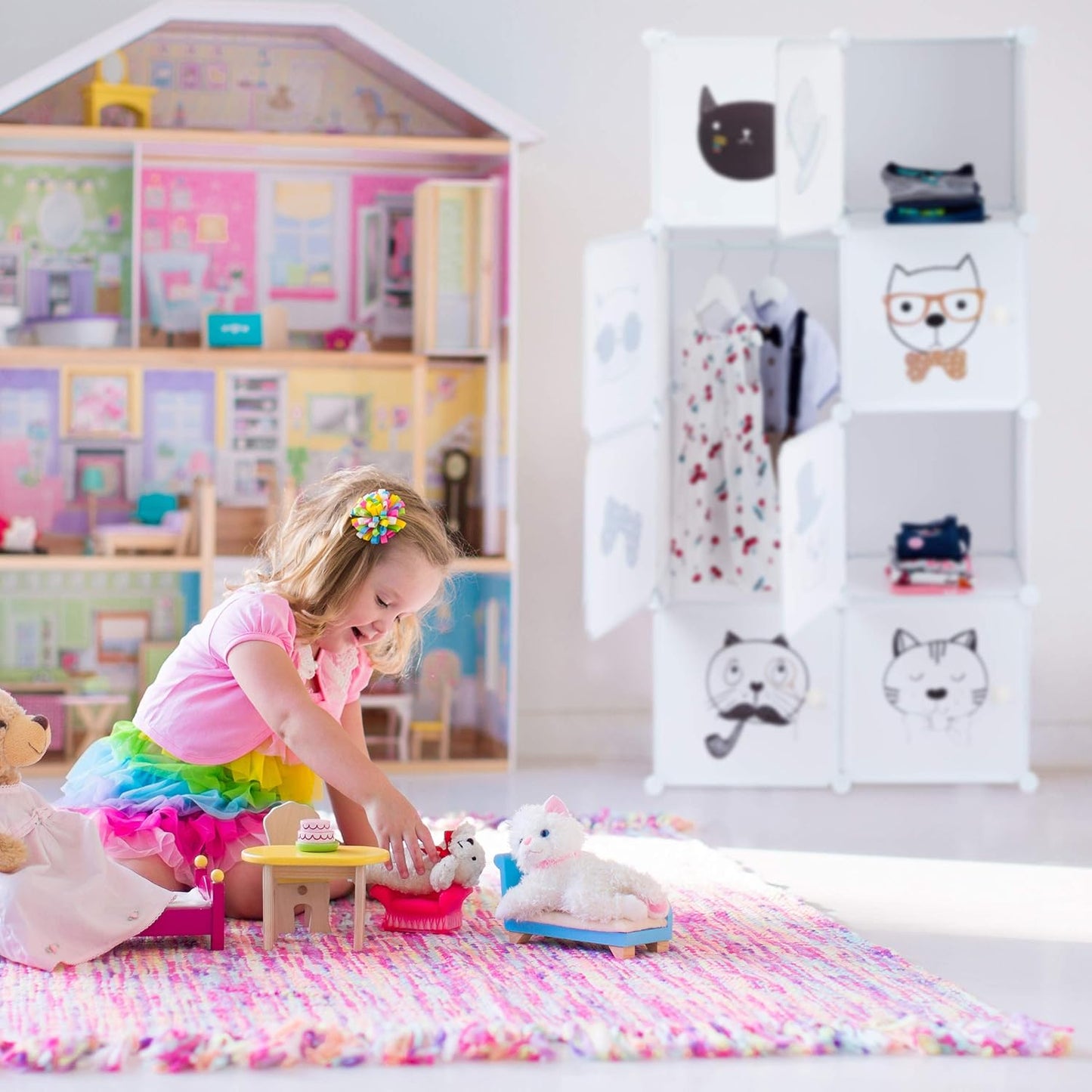 Steckregal für Kinderzimmer, Single