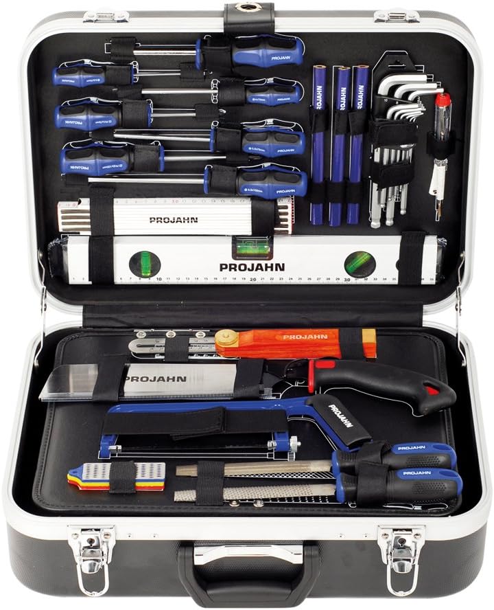 92-teiliges Schreiner Werkzeugkoffer-Set, Werkzeugkoffer Schreiner 92 tlg