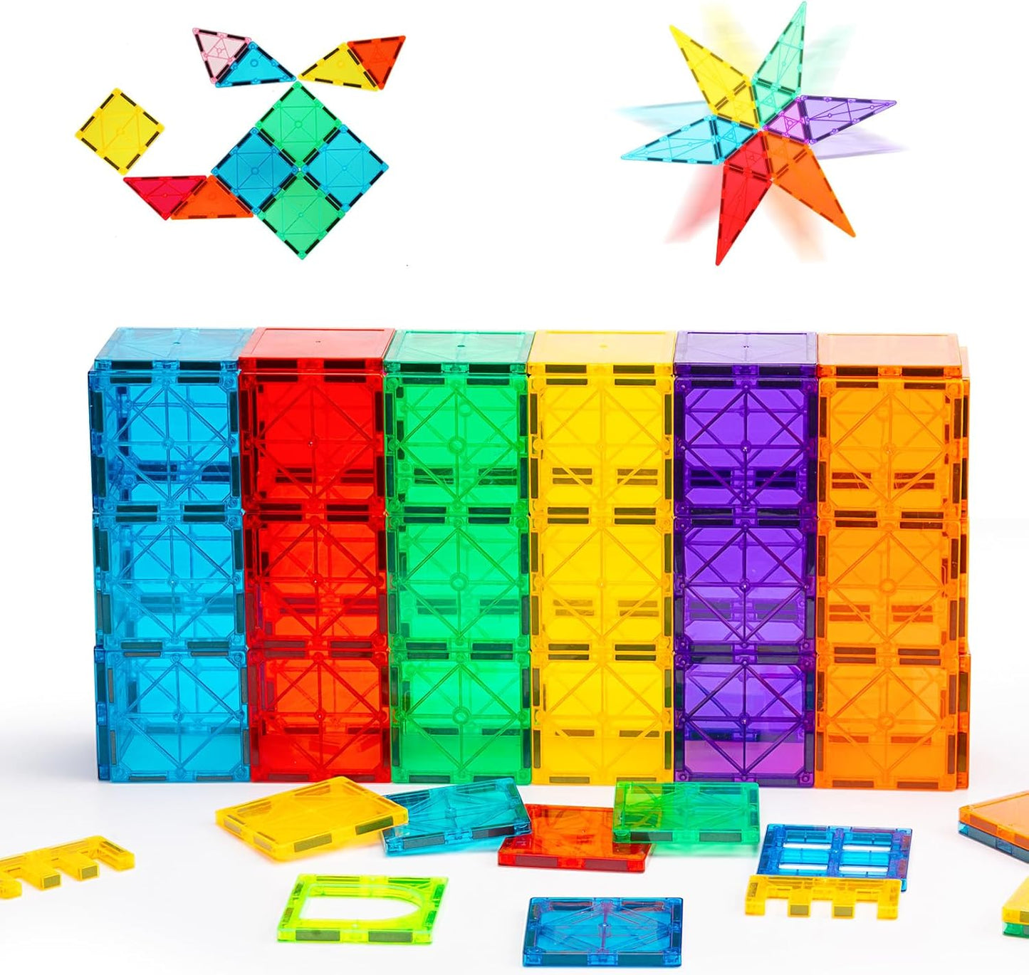 Magnetisches Baustein-Set, 136PCS