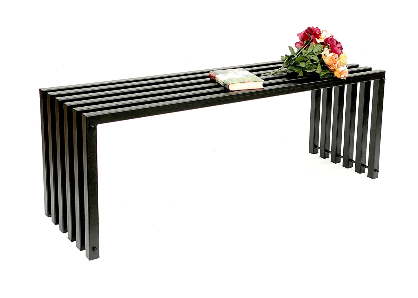 Gartenbank Lamellenbank, Breite 117cm