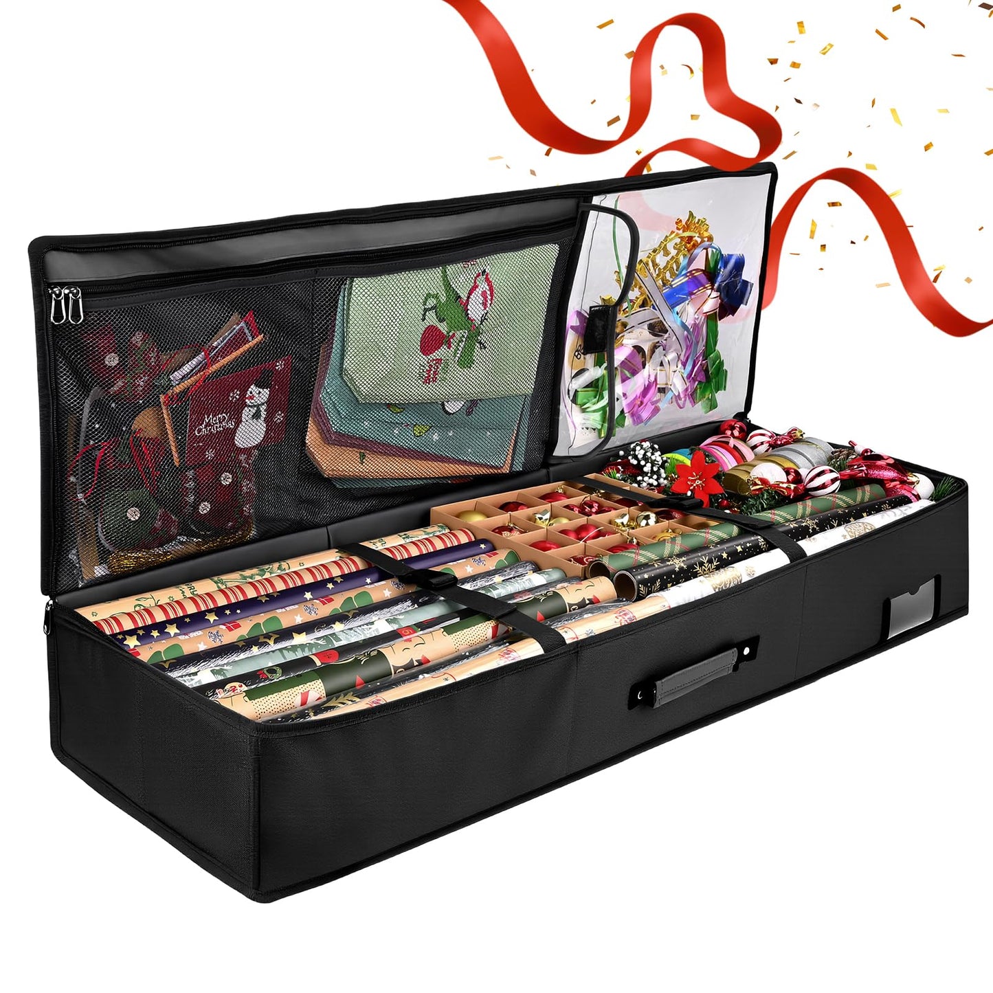 Geschenkpapier Organizer, grau