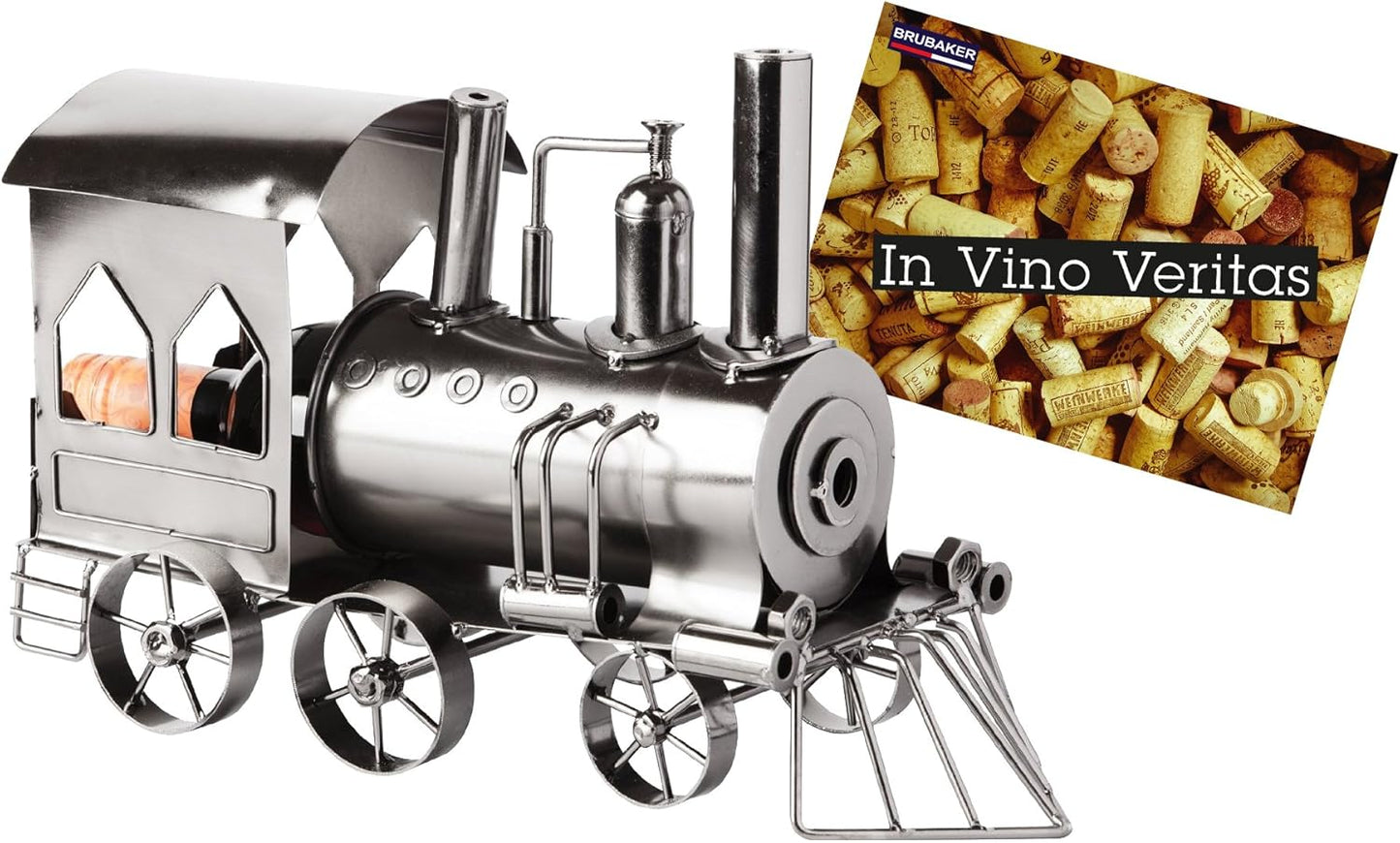 Flaschenhalter Lokomotive