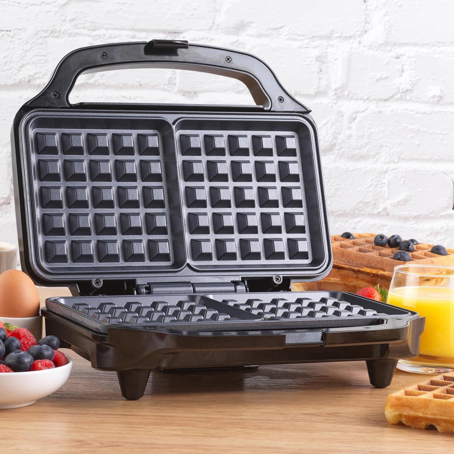 PT2249TVDE Deep-Fill Waffeleisen mit XL-Platten, Deep-Fill-Waffeleisen