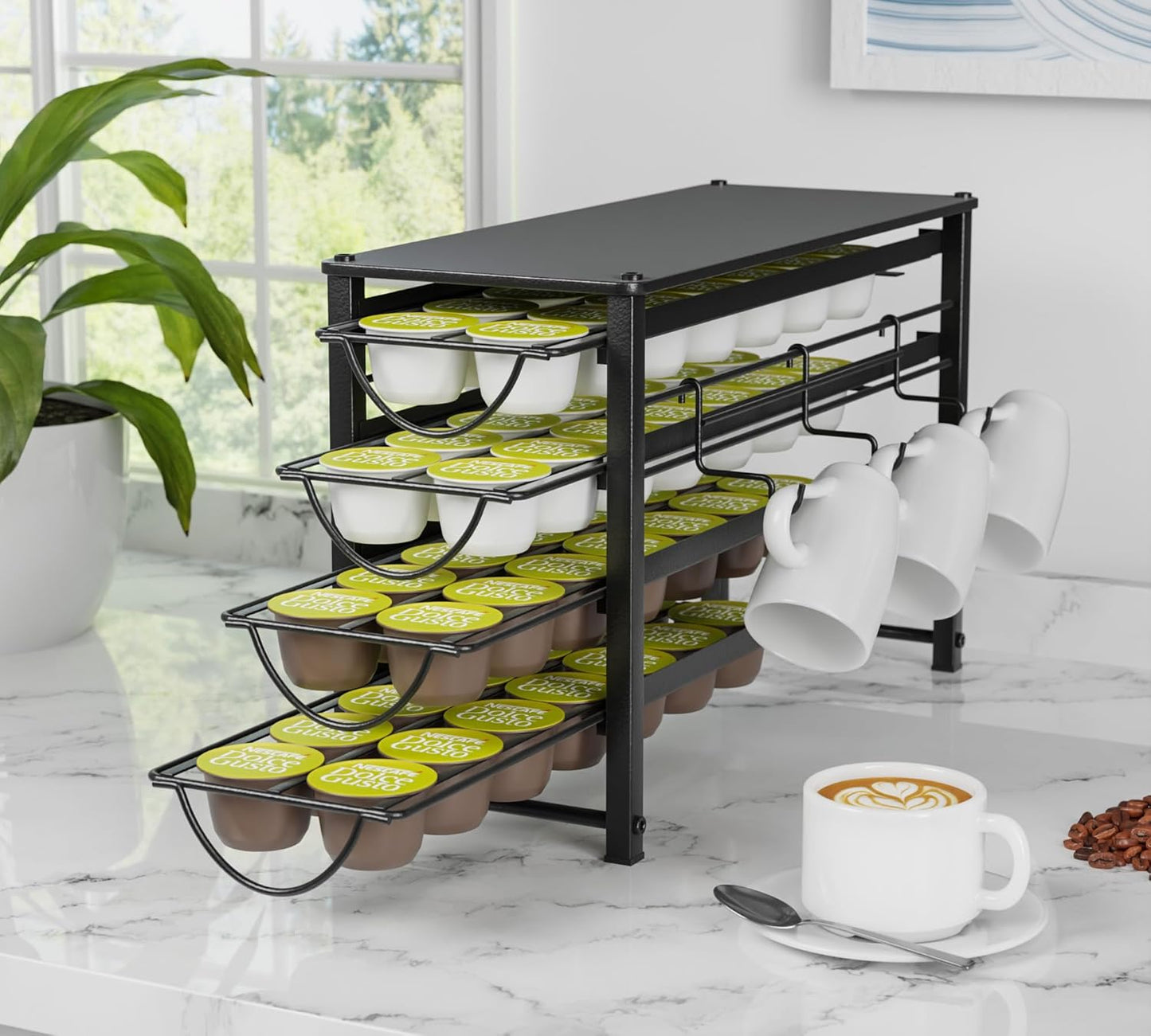Kapselhalter für Dolce Gusto, 56 Kaffeekapseln