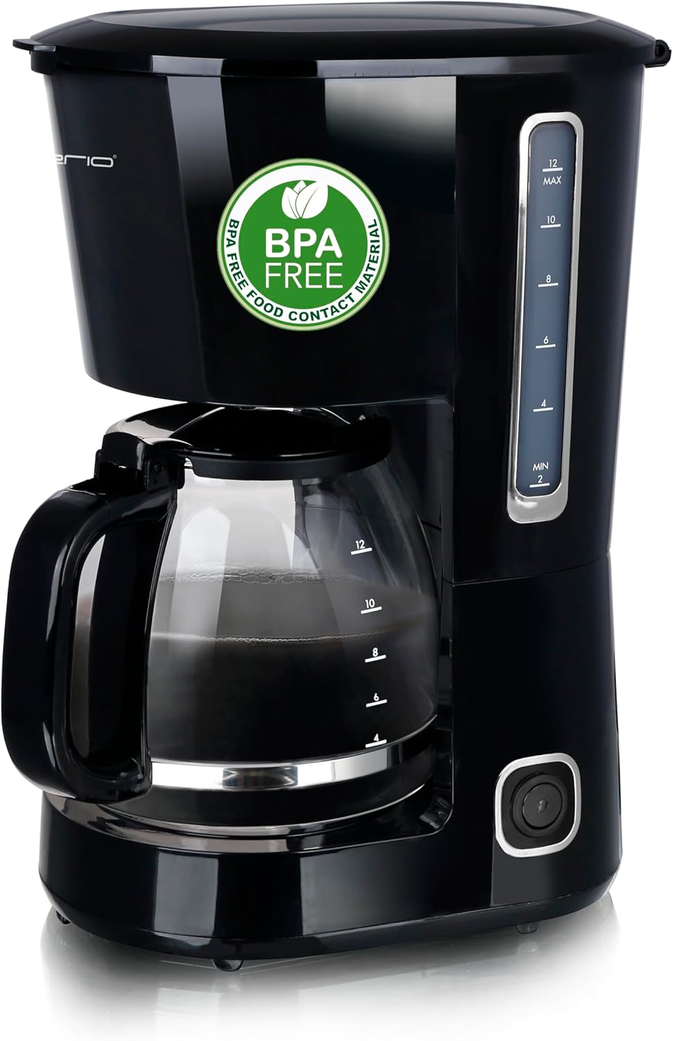 Filter Kaffeemaschine mit 1,5L Glaskanne, 1,5L