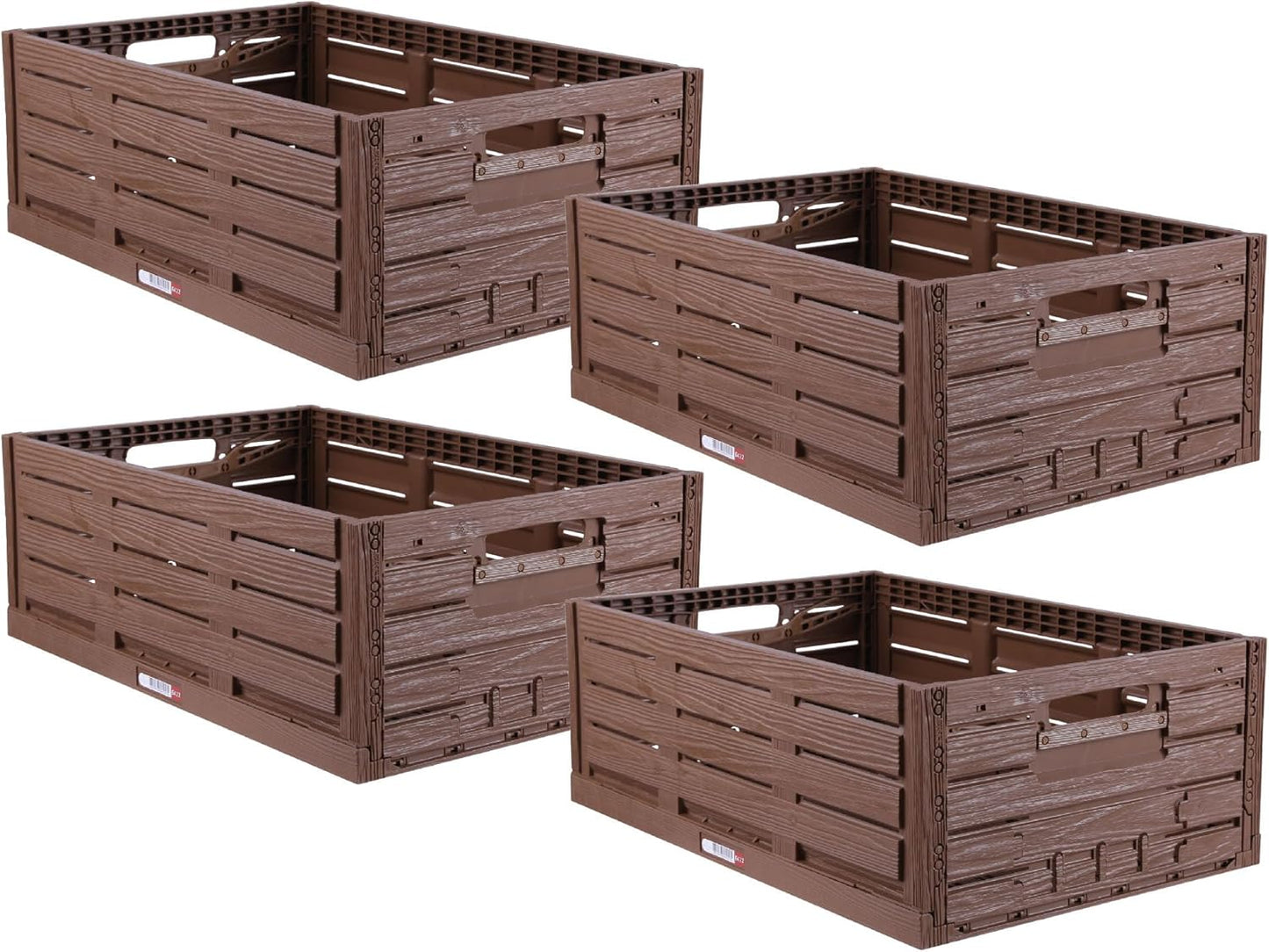 Stapelbare Faltboxen, 4 60 x 40 x 21,8cm