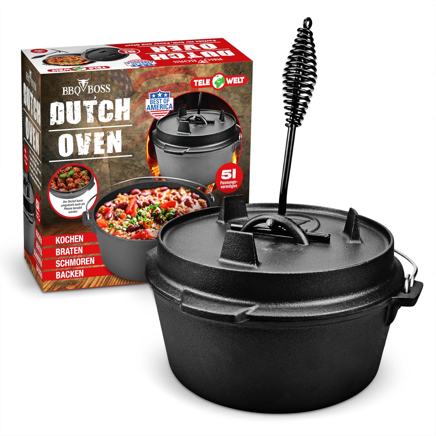 Dutch Oven mit Deckel