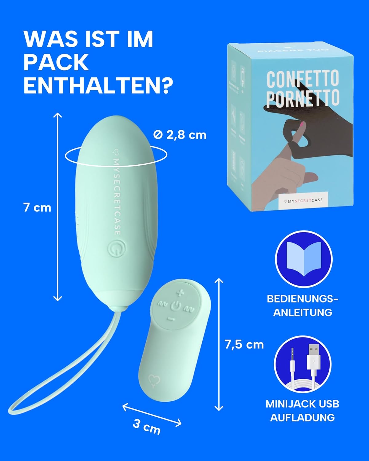 Vibratorenset mit Fernbedienung