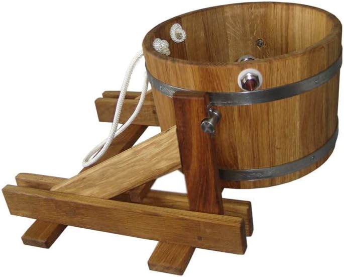 Eimerdusche für die Sauna