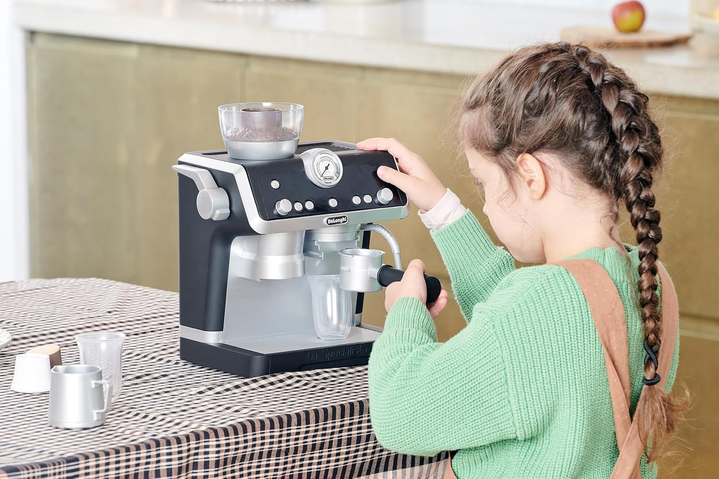 Spielzeug-Barista-Kaffeemaschine für Kinder ab 3 Jahren