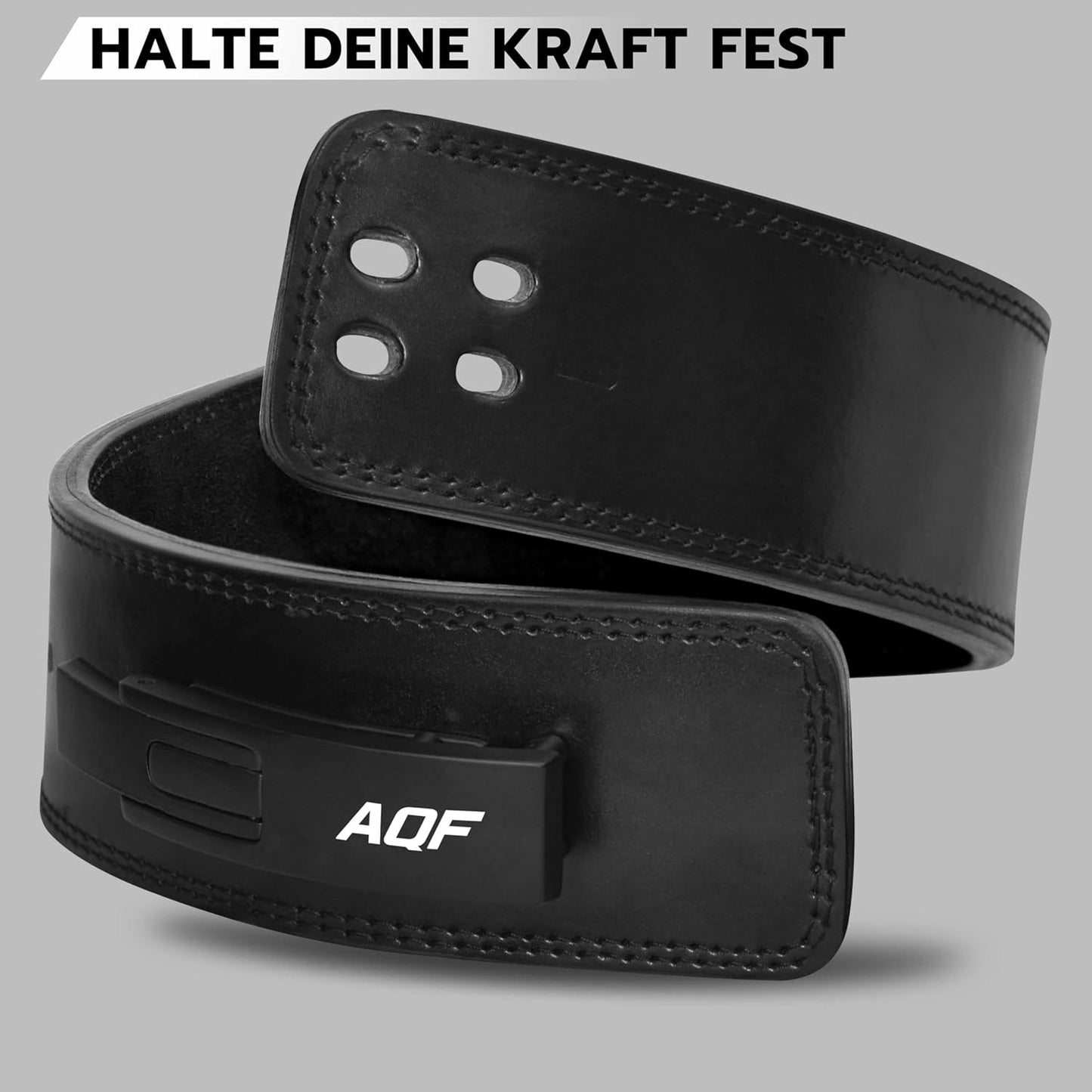 Gewichthebergürtel, Volles Schwarz XL