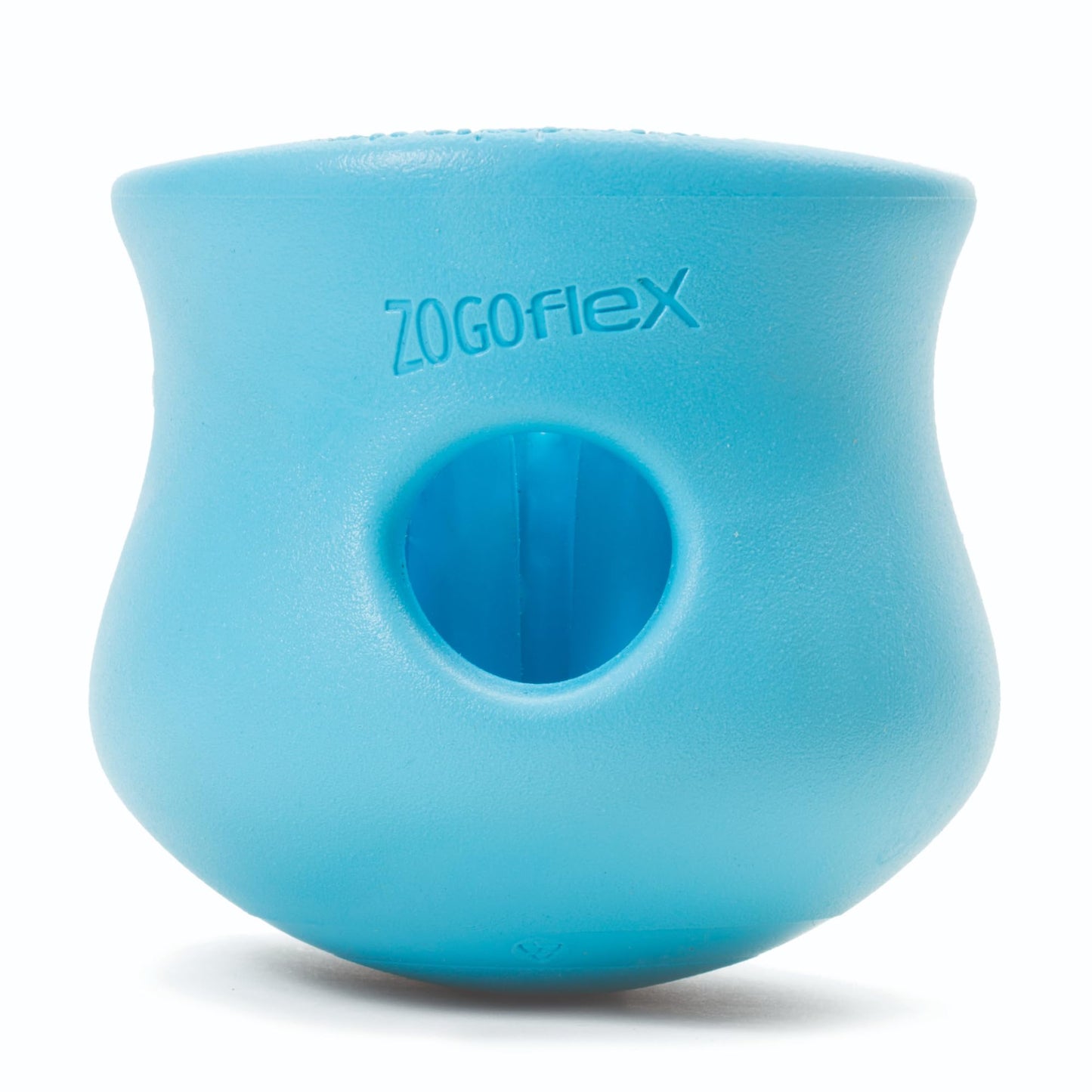 Zogoflex Toppl Hundespielzeug, Small aquablau
