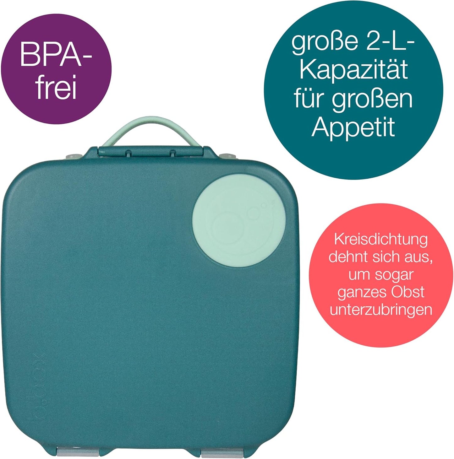 Grosse Bento-Brotdose, Emerald Forest