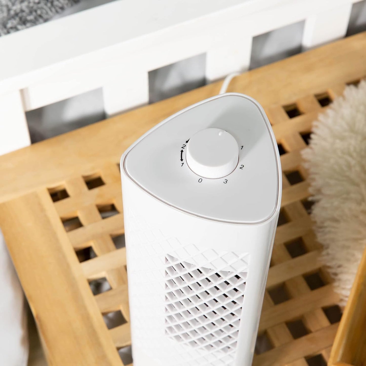Mini-Turmventilator RHTF1321, White 33 cm
