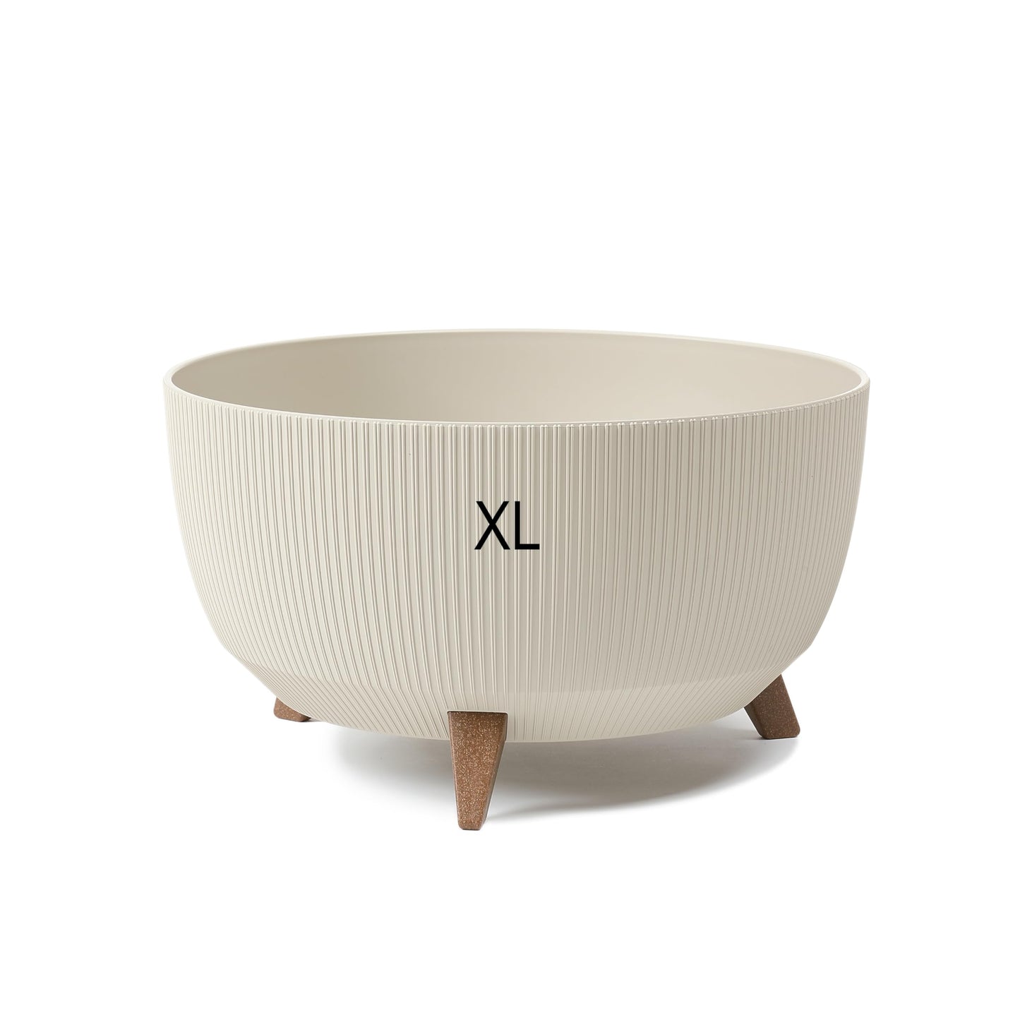 Pflanzschale mit Füssen, Baumwolle XL - 47 cm