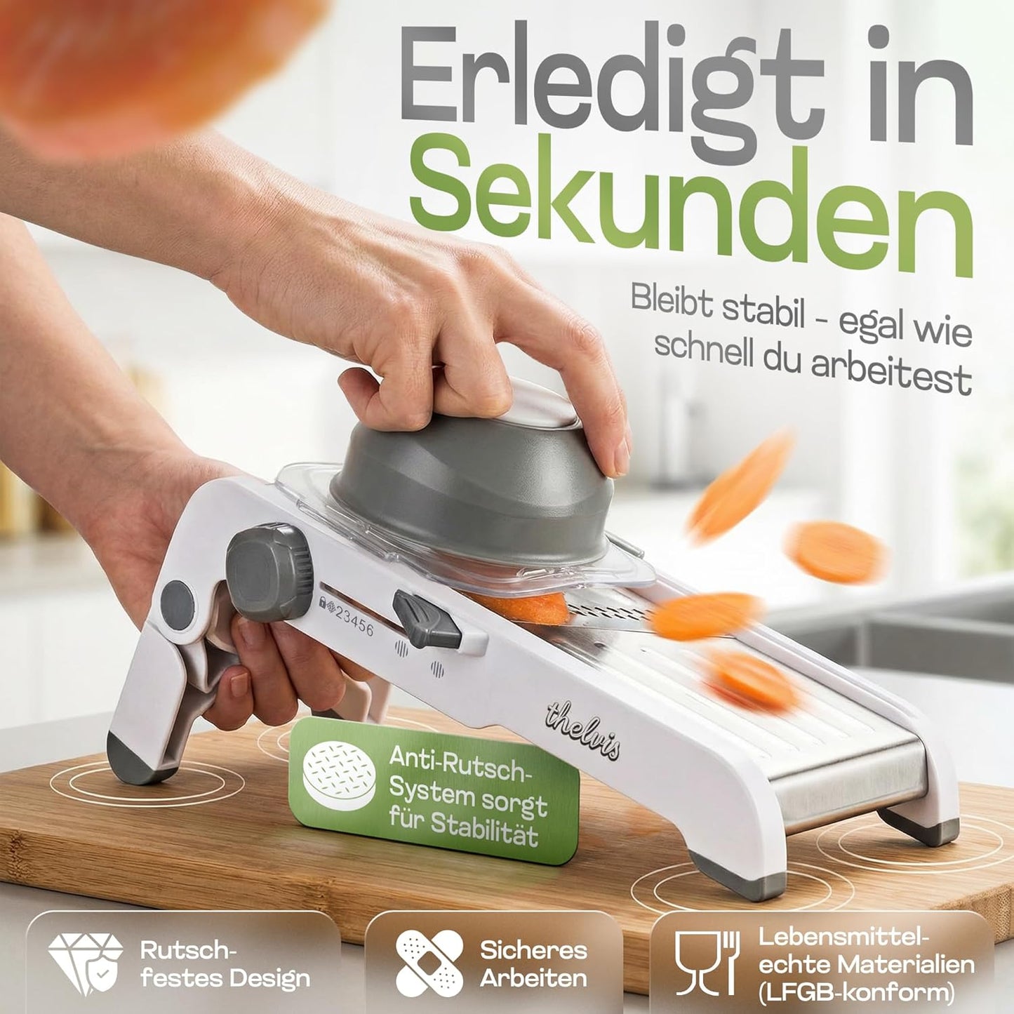 Gemüsehobel, Weiss