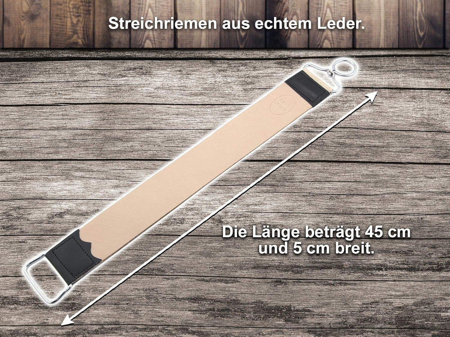 Streichriemen & Rasiermesser Set