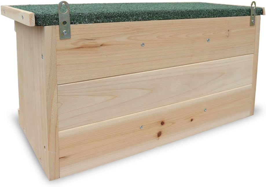 Nistkasten und Spatzenhaus mit 3 Brutkammern