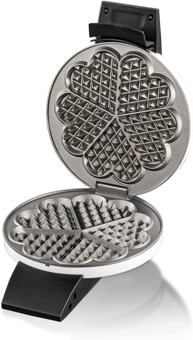 Waffeleisen 1631HB, 5 einzelne Waffelherzen