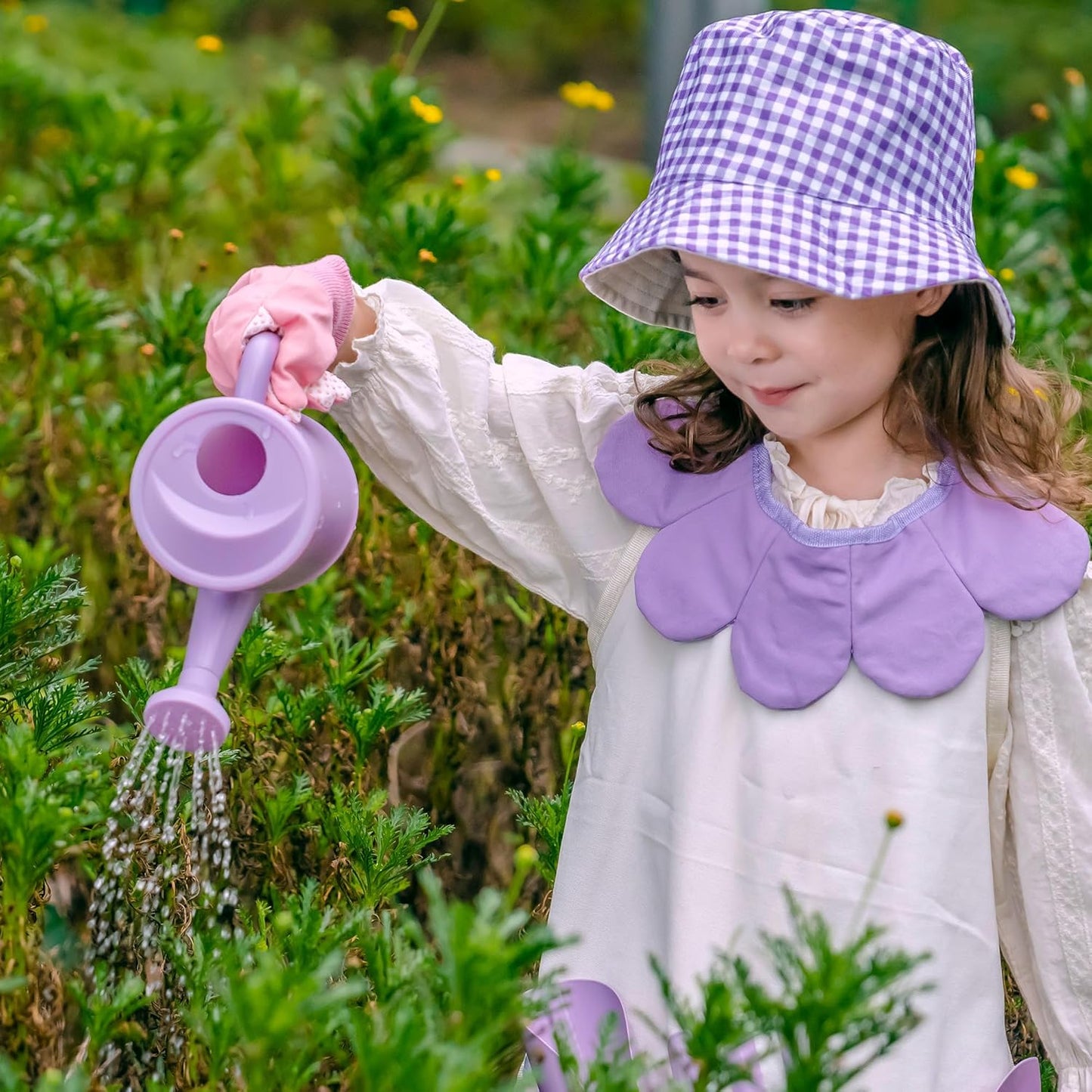 18-teiliges Gartenwerkzeug-Set, Violett